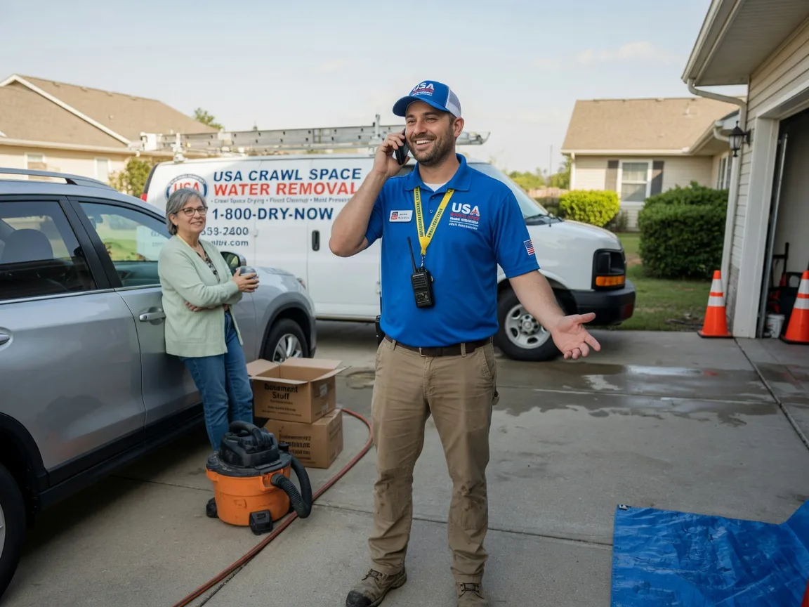 Crawl Space Water Removal Dana, IA FAQs